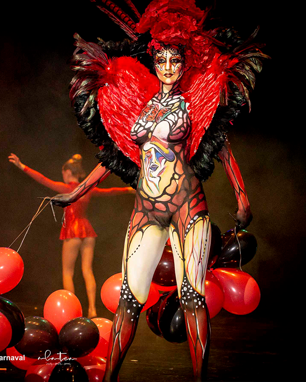 Spain: Bodypainting Contest at the
