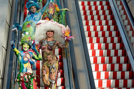 Germany: Review of the Beauty Forum Bodypainting Trophy in Leipzig, 2017
