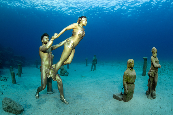 LOST TREASURES - Underwater Bodypainting project from Peter & Petra Tronser