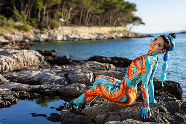 WBA Bodypainting Weekend in Hvar, Croatia